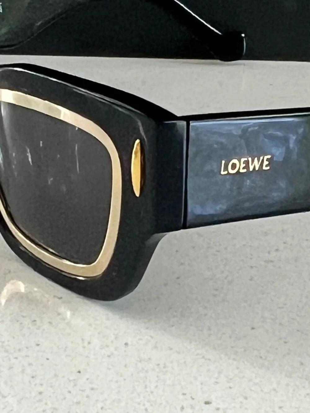LOEWE Signature LW401681 01A 53MM Square Sunglasses